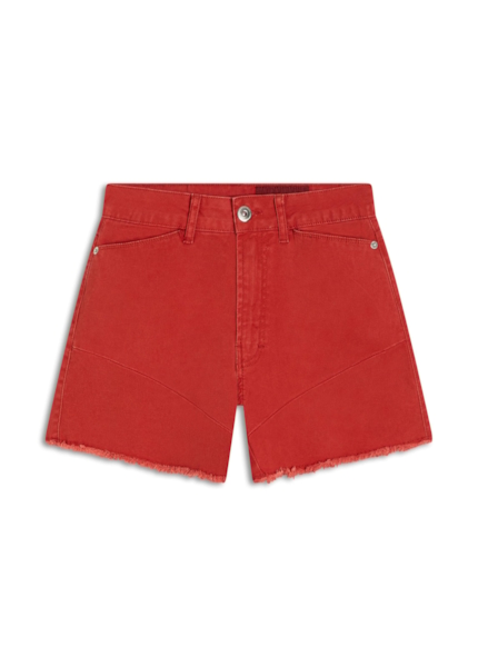 Short Color Twill Power Vermelho