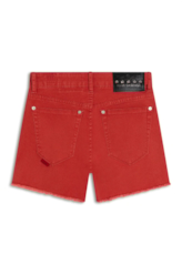 Short Color Twill Power Vermelho