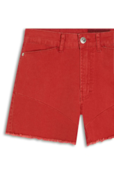 Short Color Twill Power Vermelho
