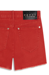 Short Color Twill Power Vermelho
