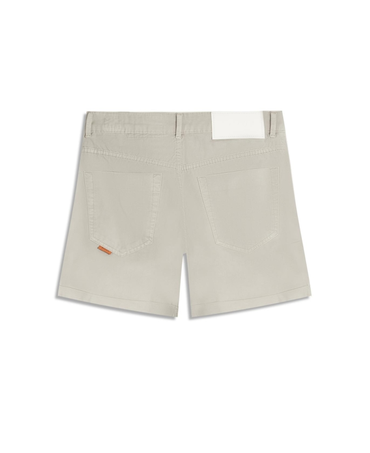 Short Color Twill Silver