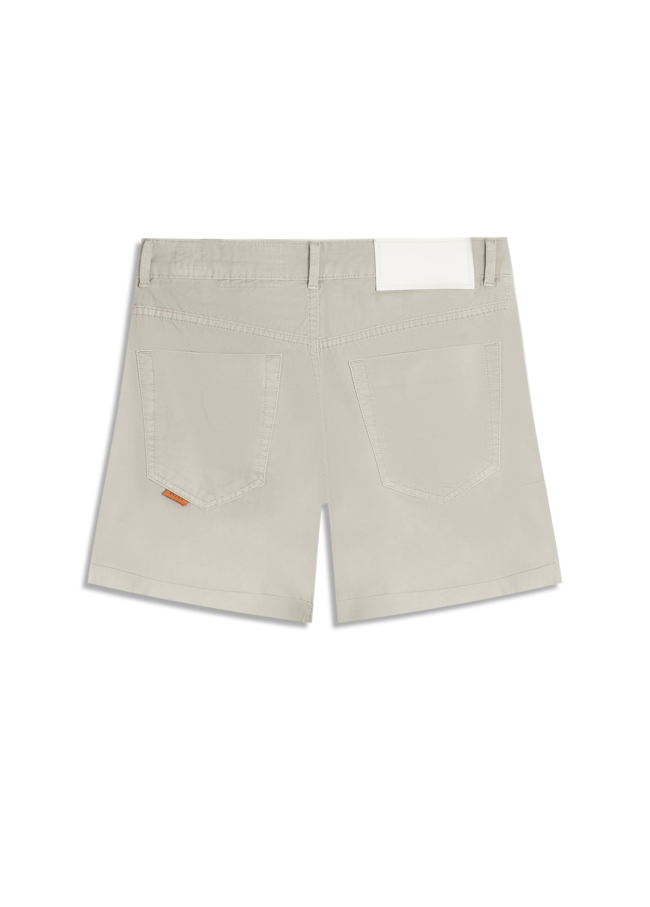 Short Color Twill Silver