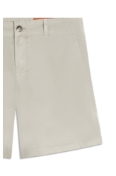 Short Color Twill Silver