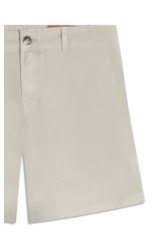 Short Color Twill Silver