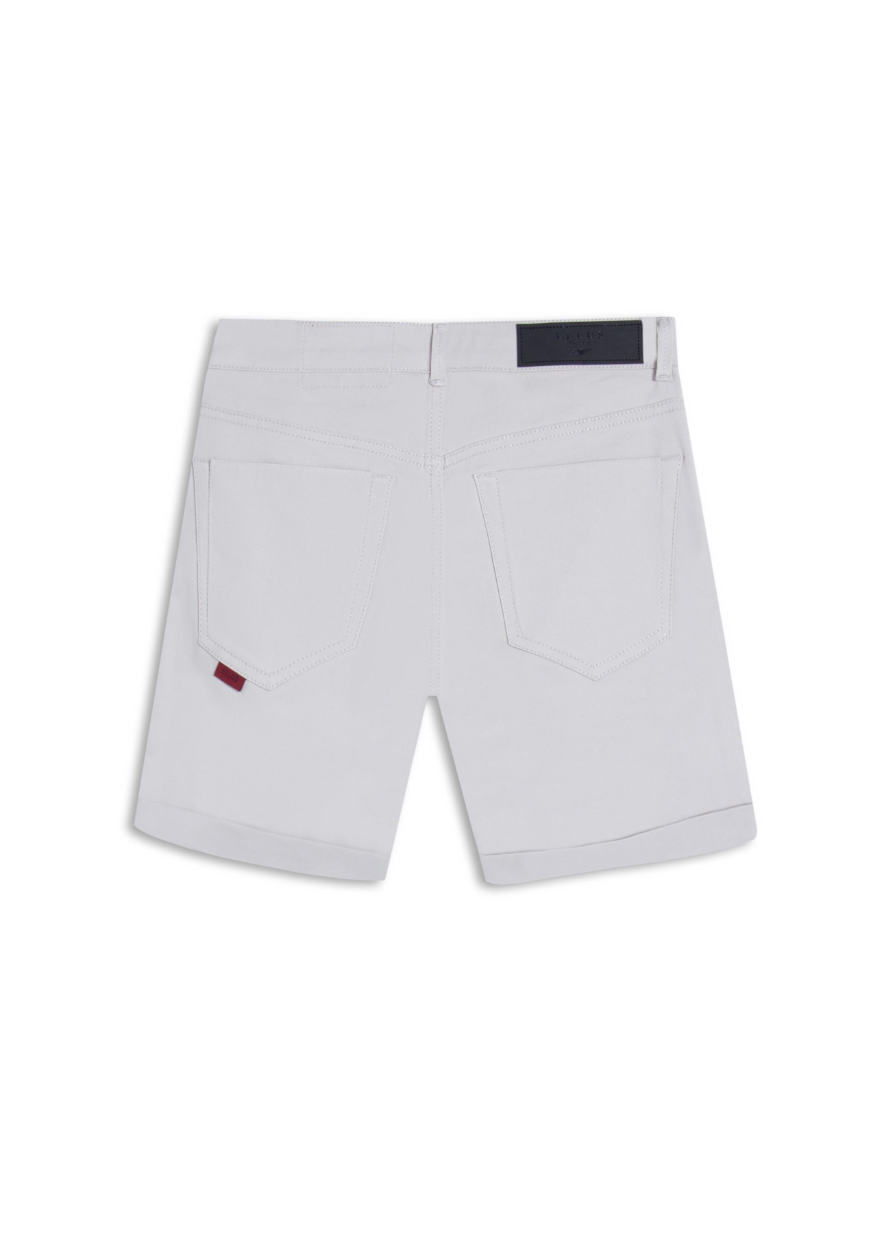 Short Color Twill Silver