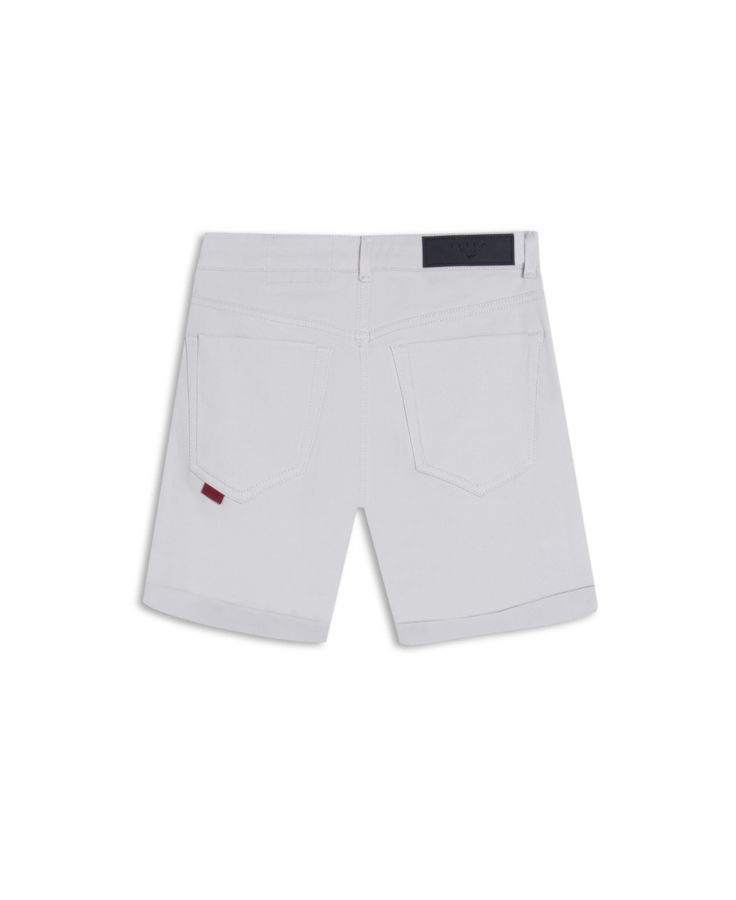 Short Color Twill Silver