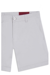 Short Color Twill Silver