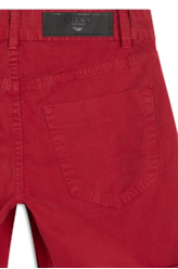 Short Color Twill Vinho