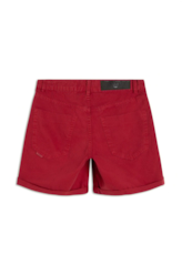 Short Color Twill Vinho