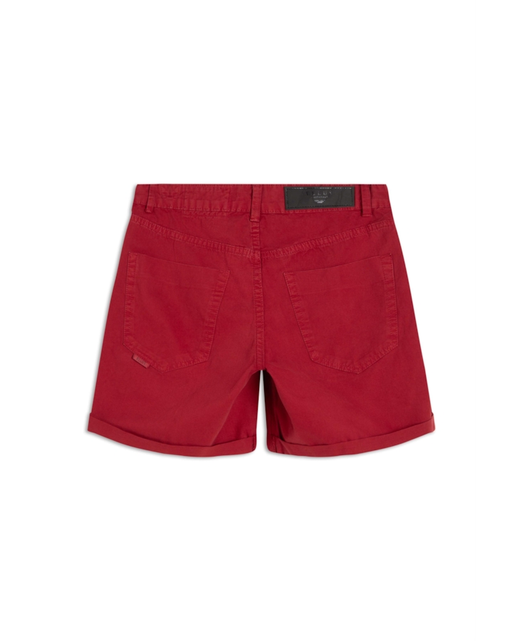 Short Color Twill Vinho