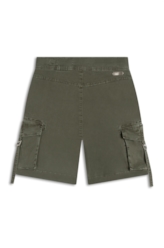 Short Color Twill Wide Cargo Verde Escuro