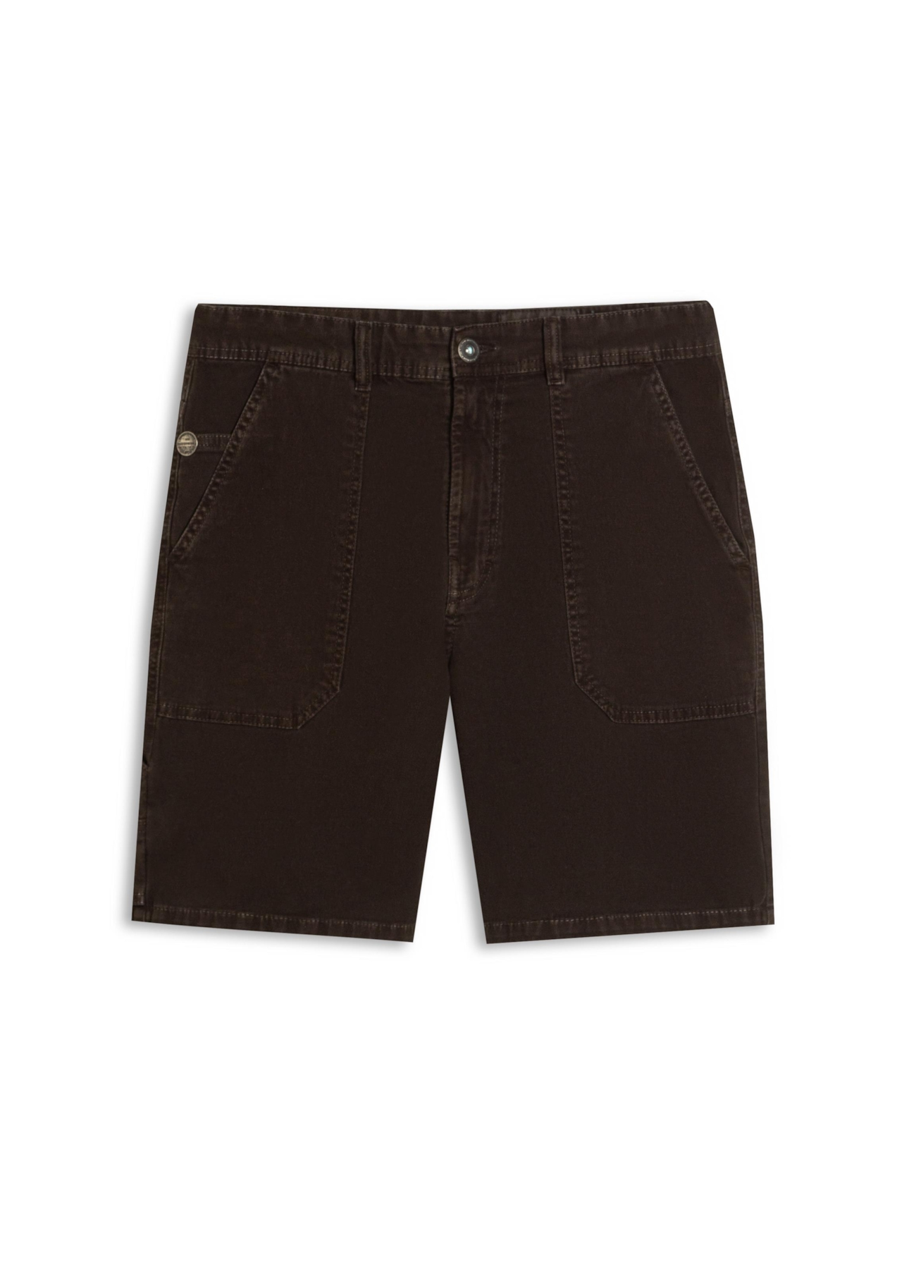 Short Color Worker Marrom Escuro