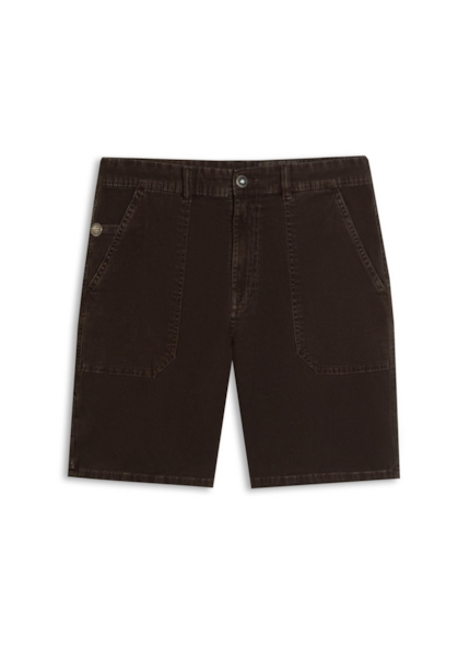 Short Color Worker Marrom Escuro
