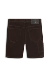 Short Color Worker Marrom Escuro