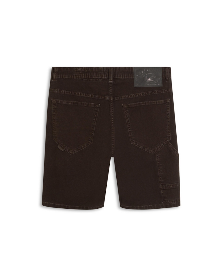 Short Color Worker Marrom Escuro
