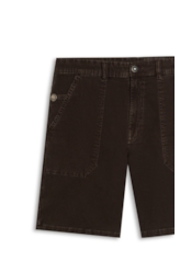 Short Color Worker Marrom Escuro