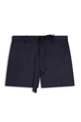 Short Cotton Broken Basic Marinho