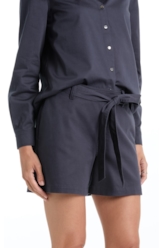 Short Cotton Broken Basic Marinho