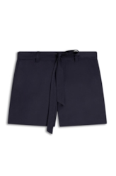 Short Cotton Broken Basic Marinho