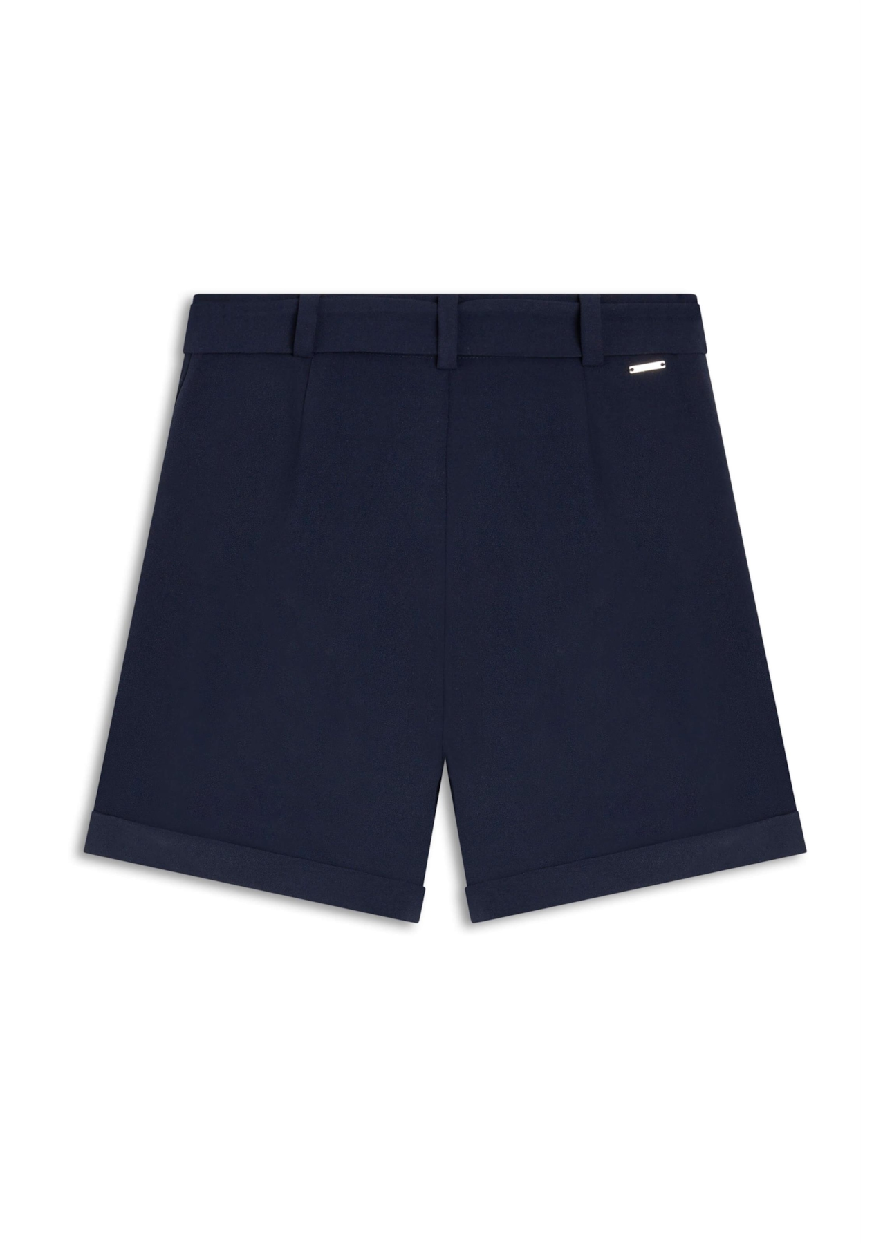 Short Crepe Way Bow Marinho