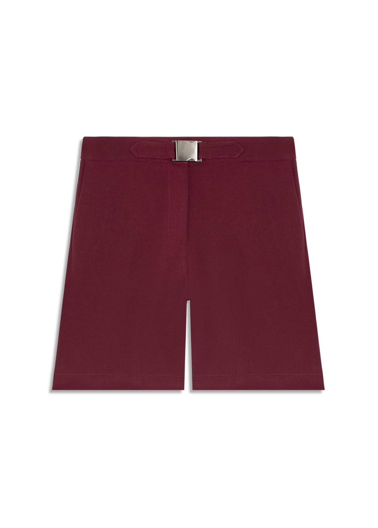 Short Crepe Way Buckle Vinho
