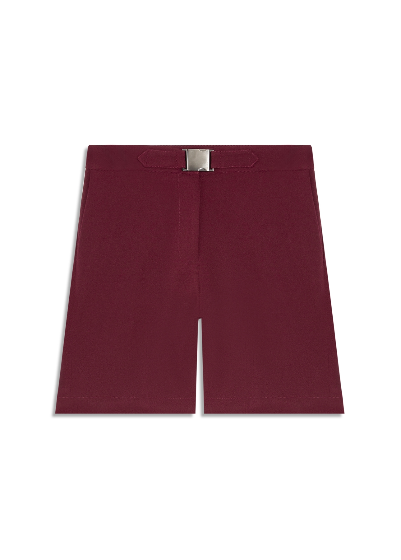 Short Crepe Way Buckle Vinho