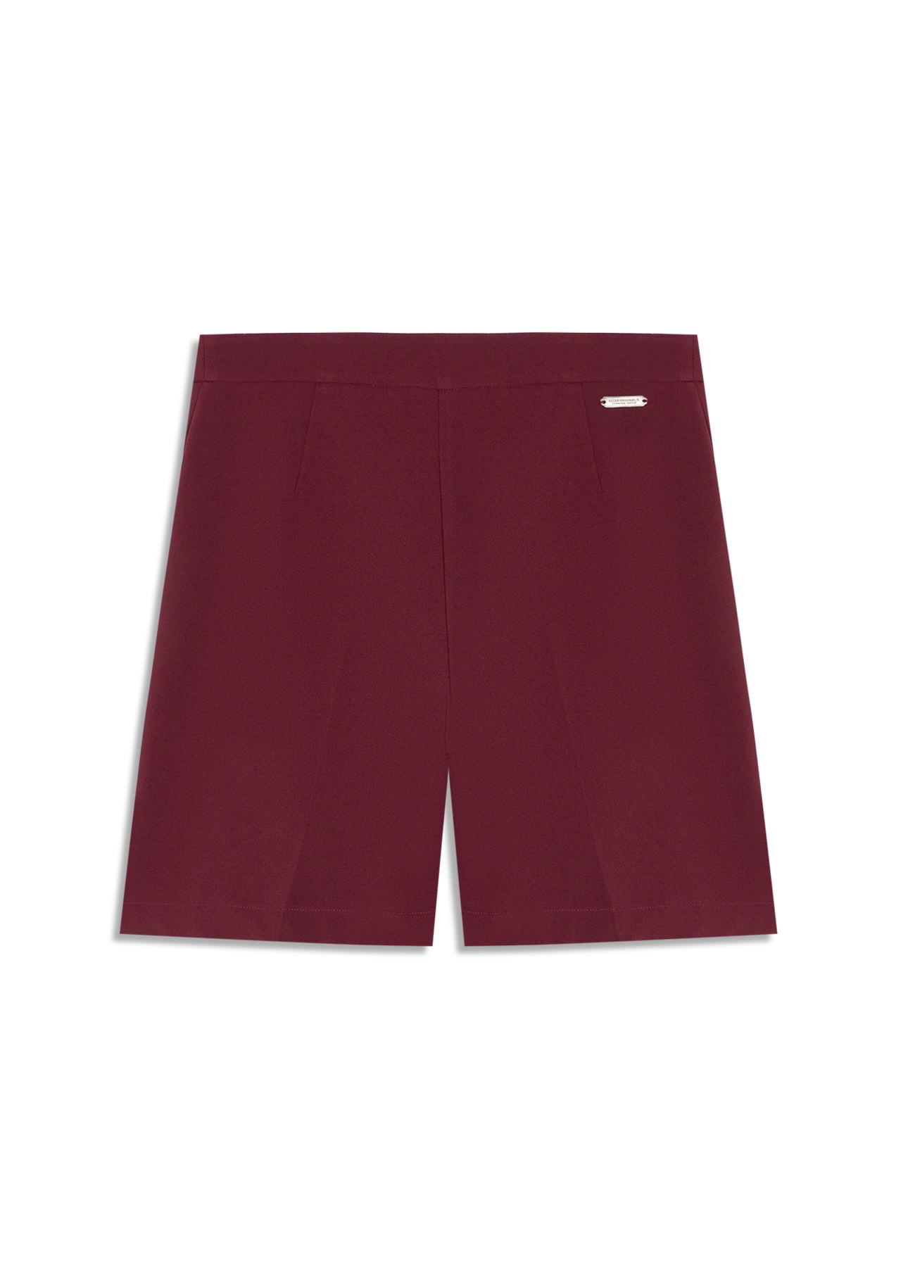 Short Crepe Way Buckle Vinho