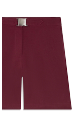 Short Crepe Way Buckle Vinho