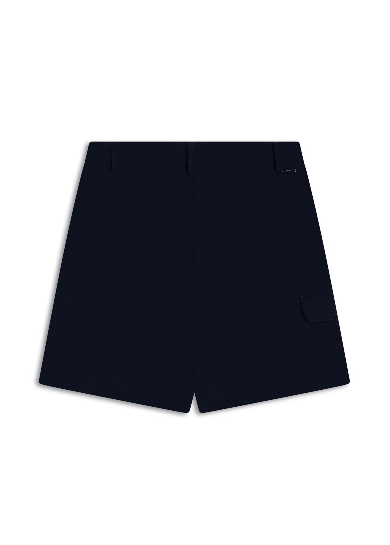 Short Crepe Way  Skate Dark Navy