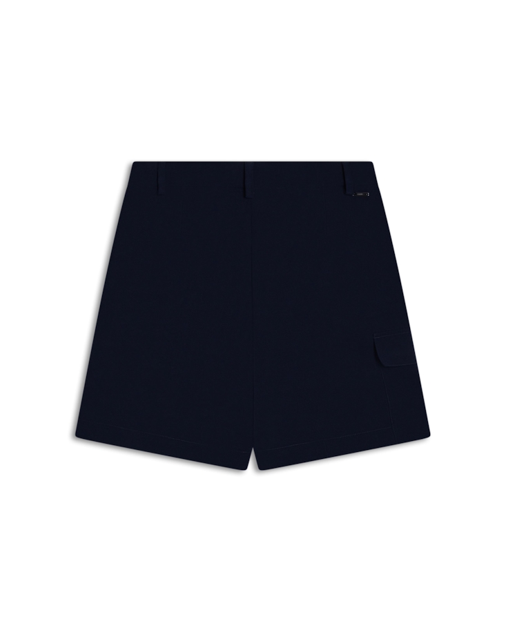 Short Crepe Way  Skate Dark Navy