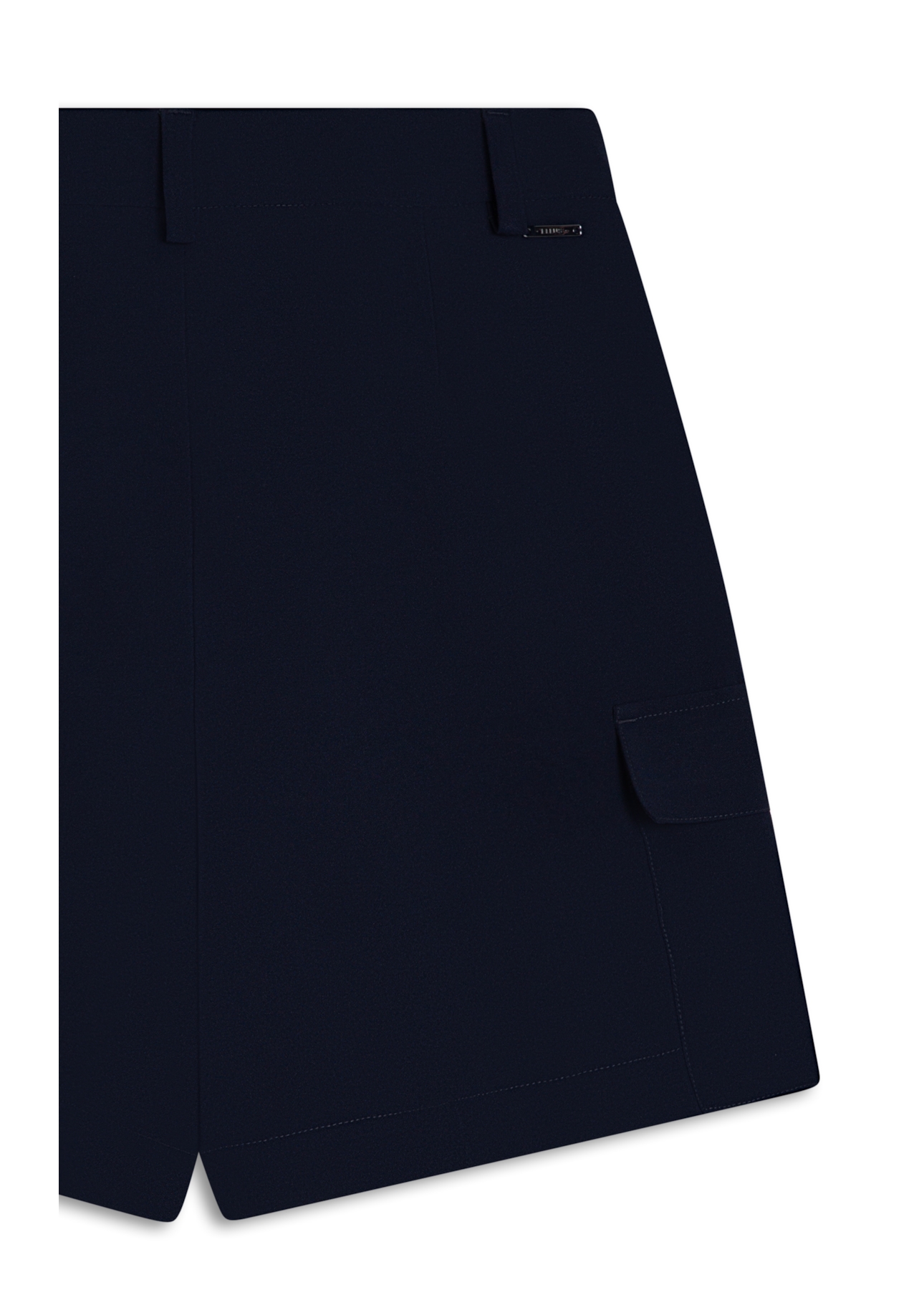 Short Crepe Way  Skate Dark Navy