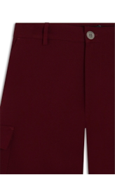 Short Crepe Way  Skate Vinho