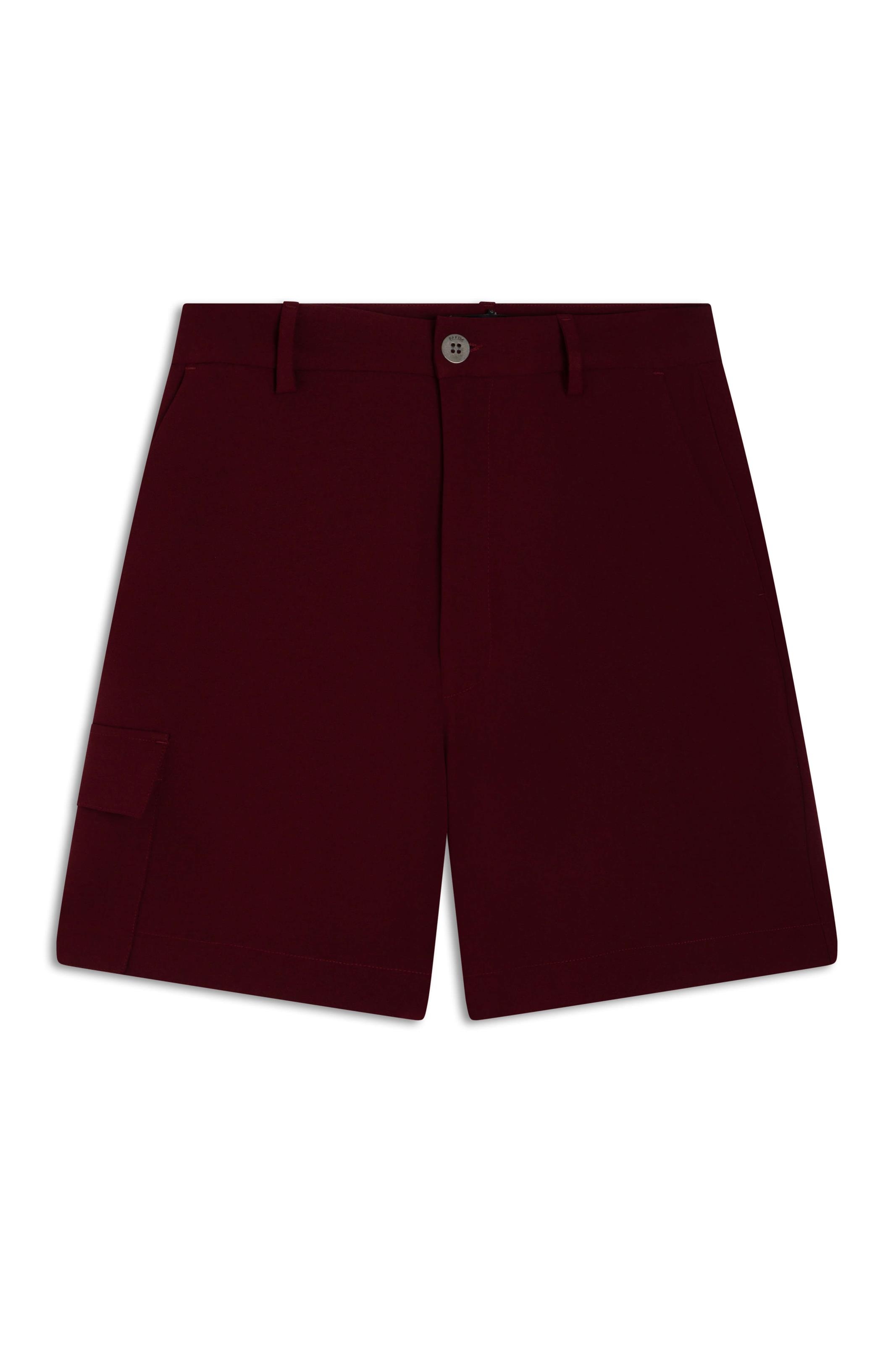 Short Crepe Way Skate Vinho