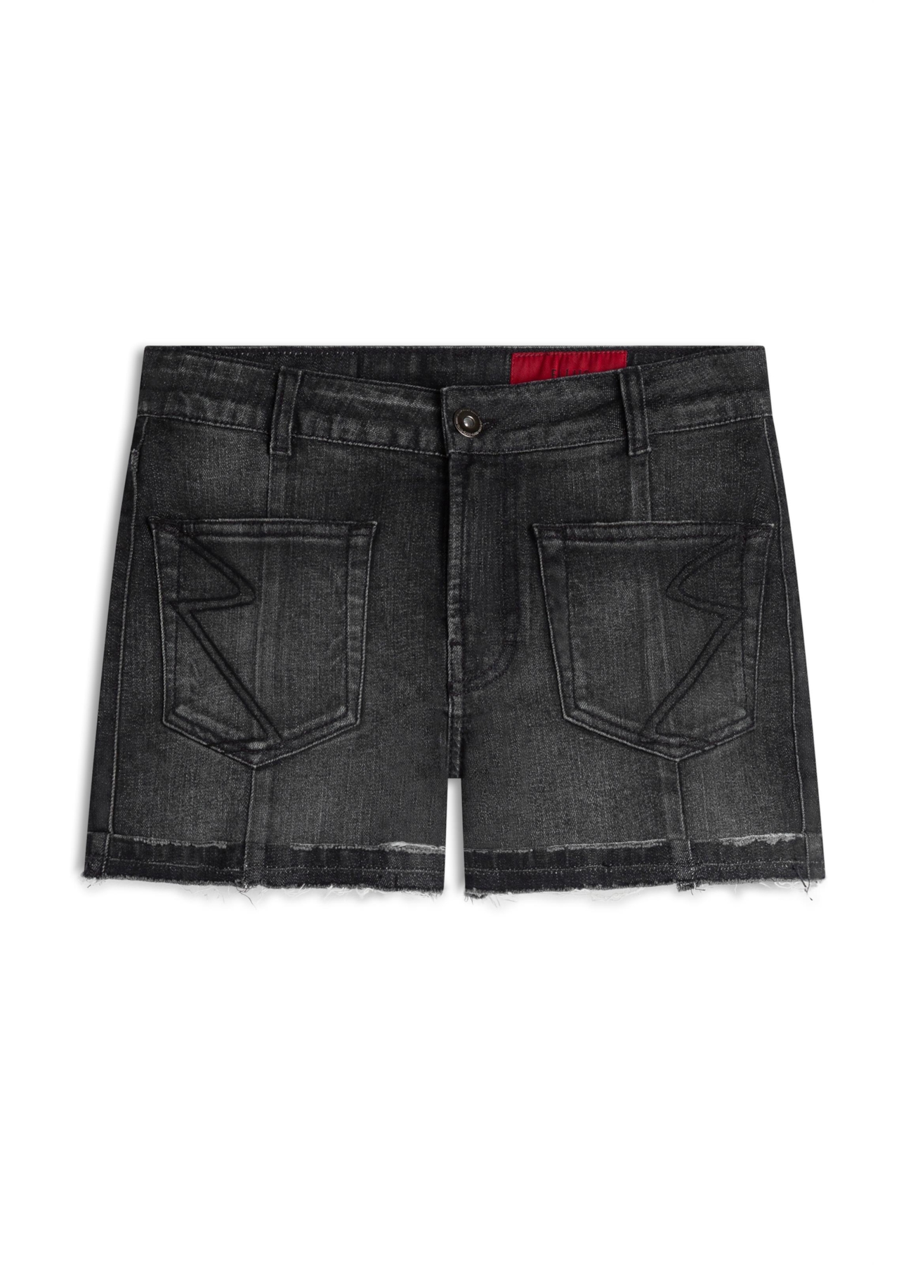 Short Dark Forest Elastic Lav.Escuro