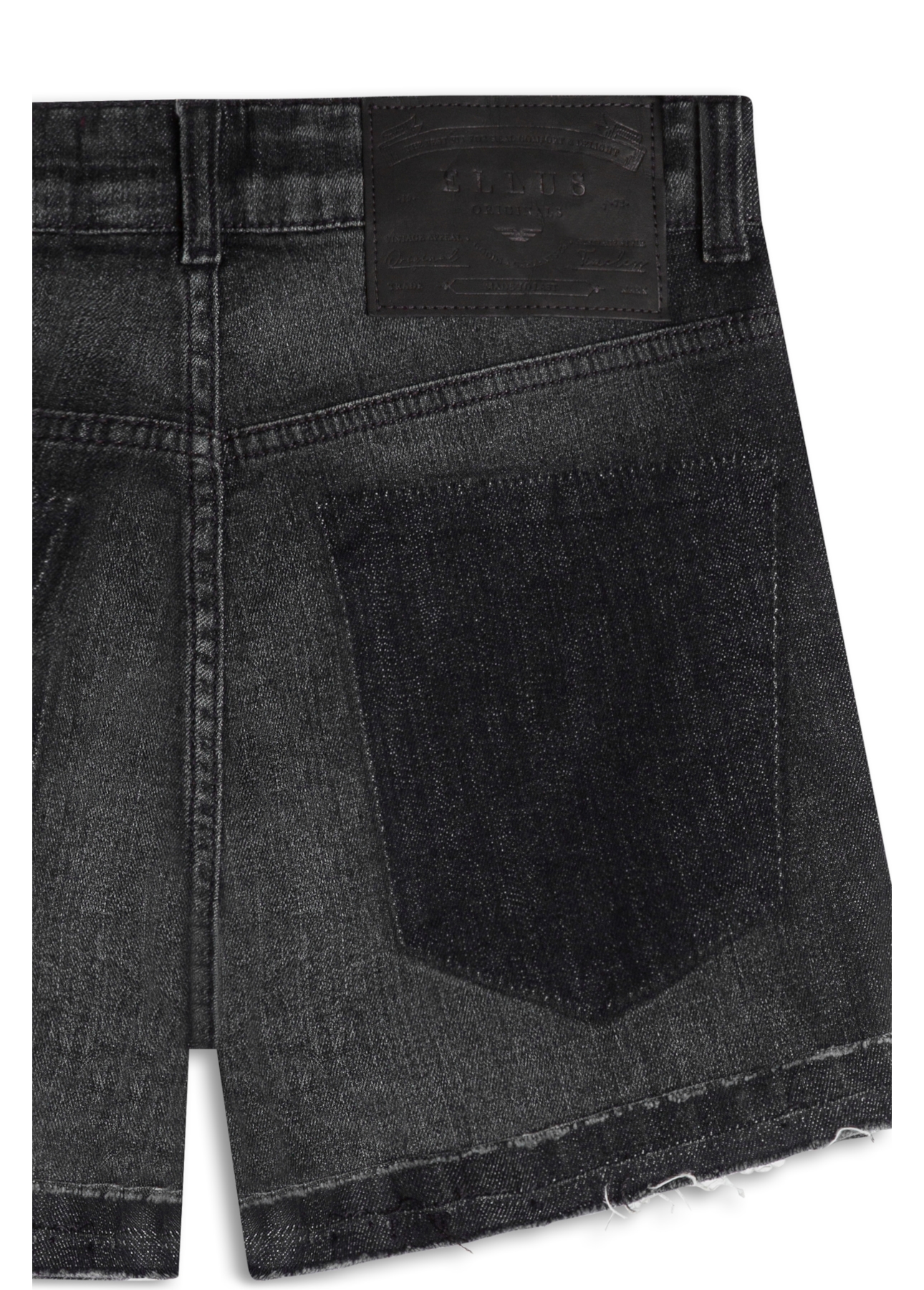 Short Dark Forest Elastic Lav.Escuro