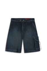 Short Dark Forest Elastic  Wide Lav.Escuro