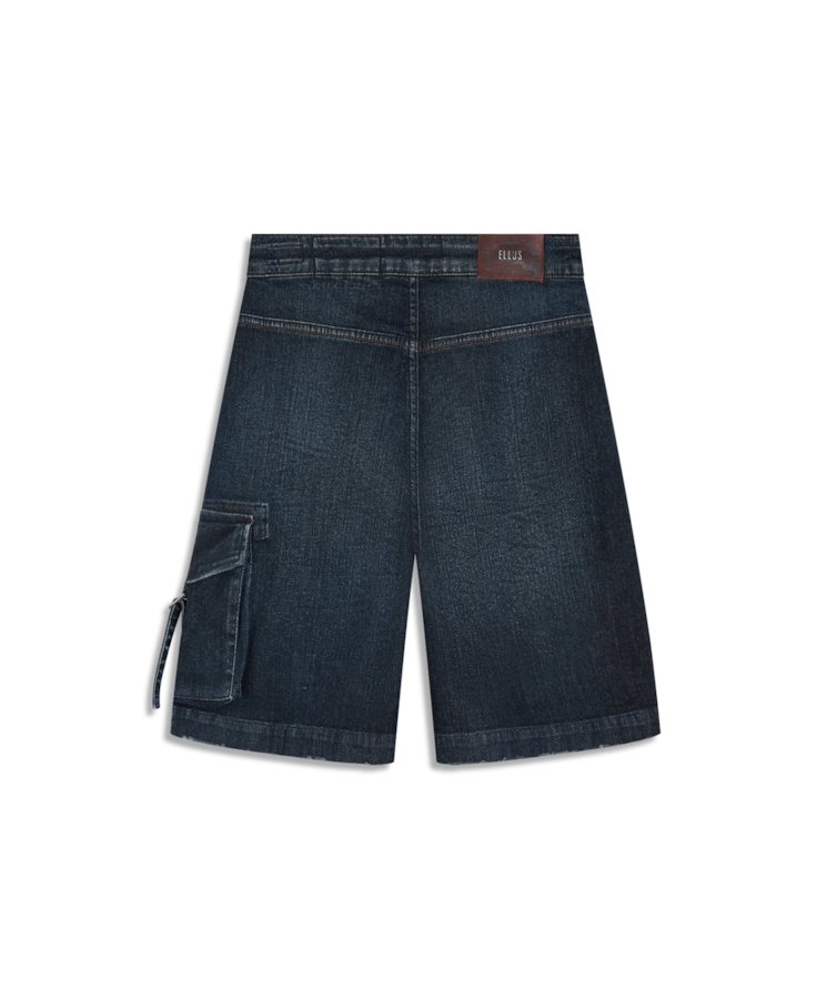 Short Dark Forest Elastic  Wide Lav.Escuro