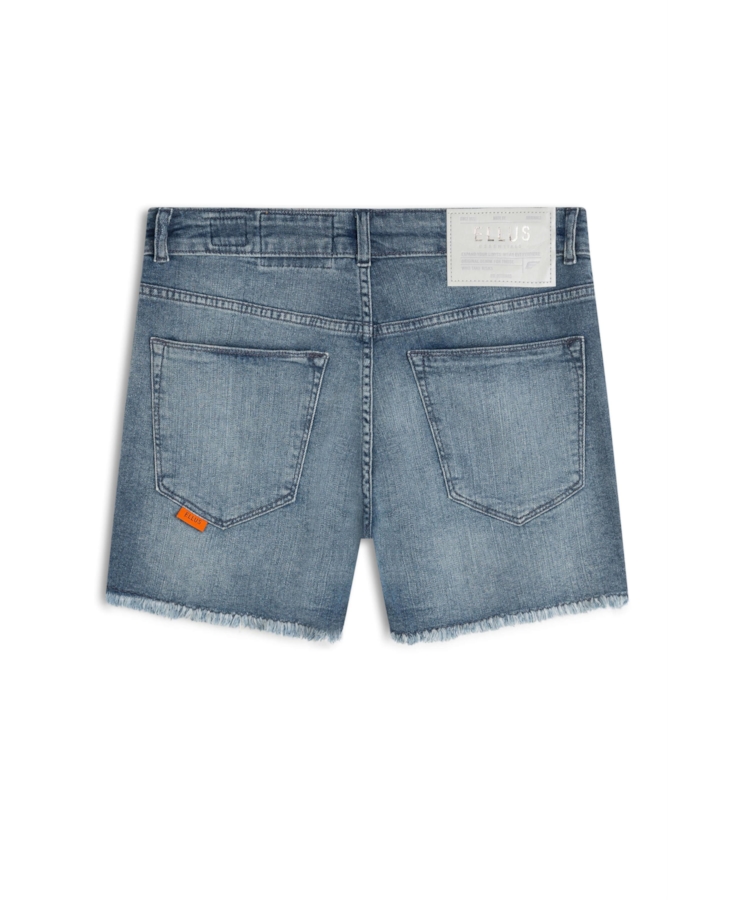 Short Dark Indigo Elastic Lav.Claro