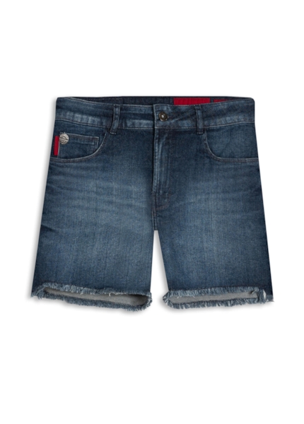 Short Dark Indigo Elastic Lav.Esc.Uro