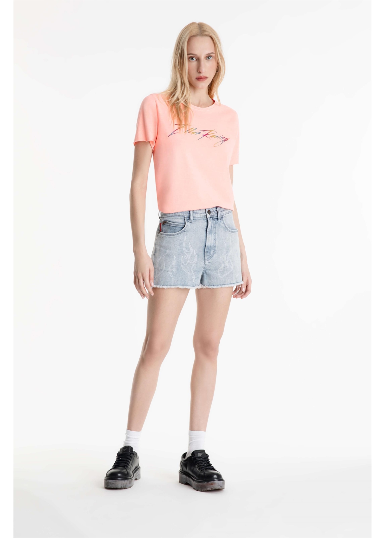 Short Dark Sea Elastic Flames Lav.Claro C/Sky+laser Fog