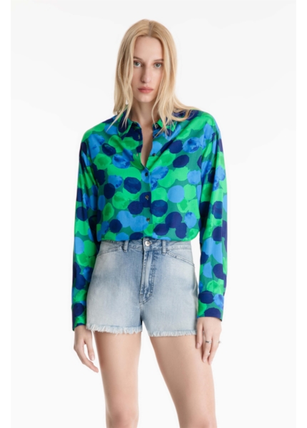 Short Dark Sea Elastic Olivia 1956 - Claro C/ Matiz