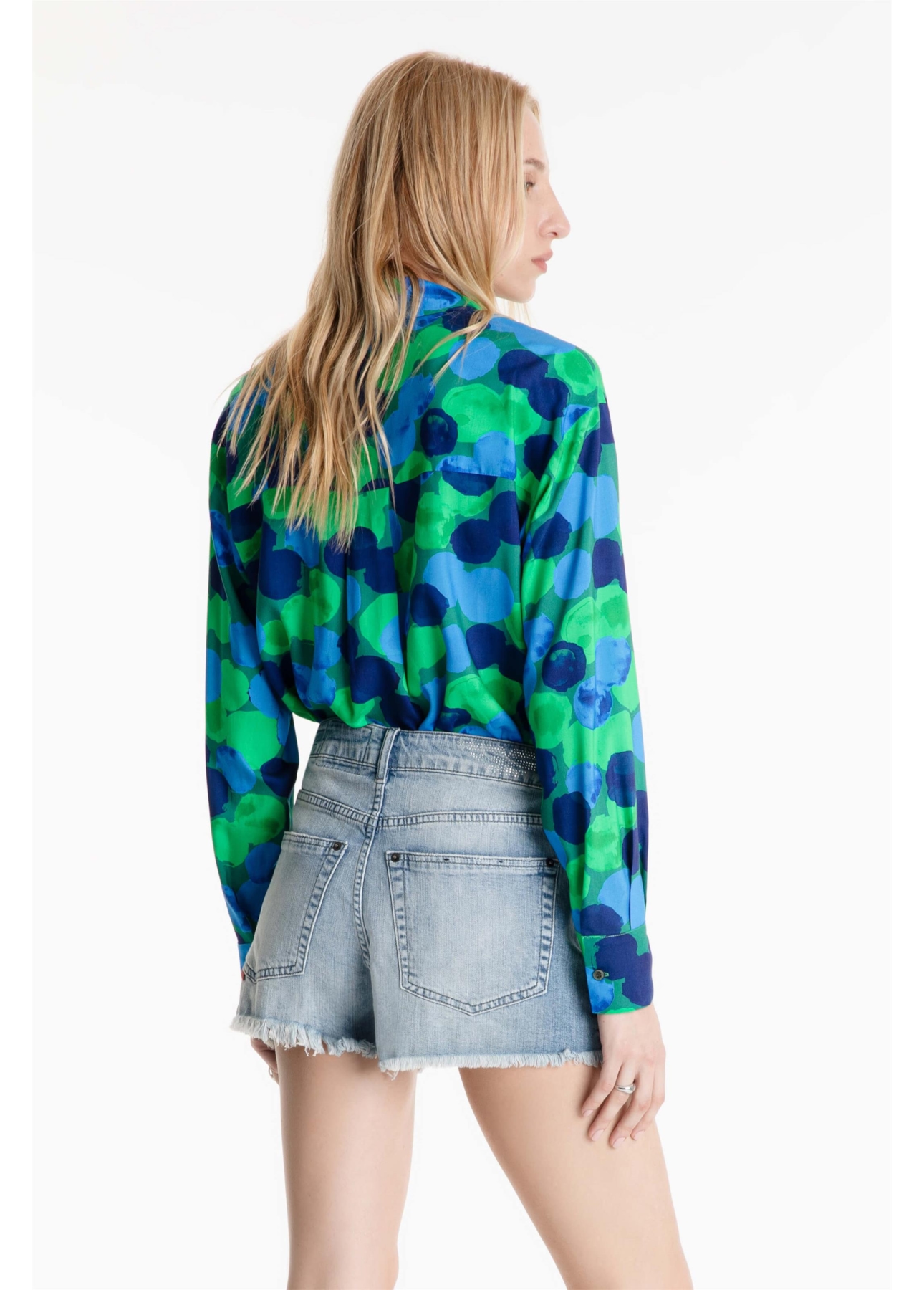 Short Dark Sea Elastic Olivia 1956 - Claro C/ Matiz