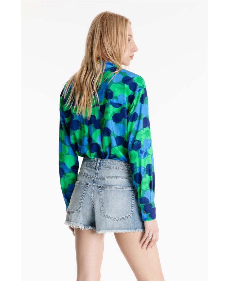 Short Dark Sea Elastic Olivia 1956 - Claro C/ Matiz