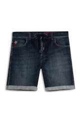 Short  Denim Classic Preppy 1981 Lav. Escuro C/ Used