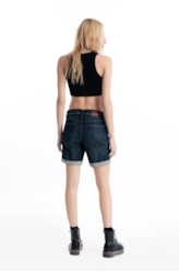 Short  Denim Classic Preppy 1981 Lav. Escuro C/ Used
