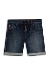 Short  Denim Classic Preppy 1981 Lav. Escuro C/ Used