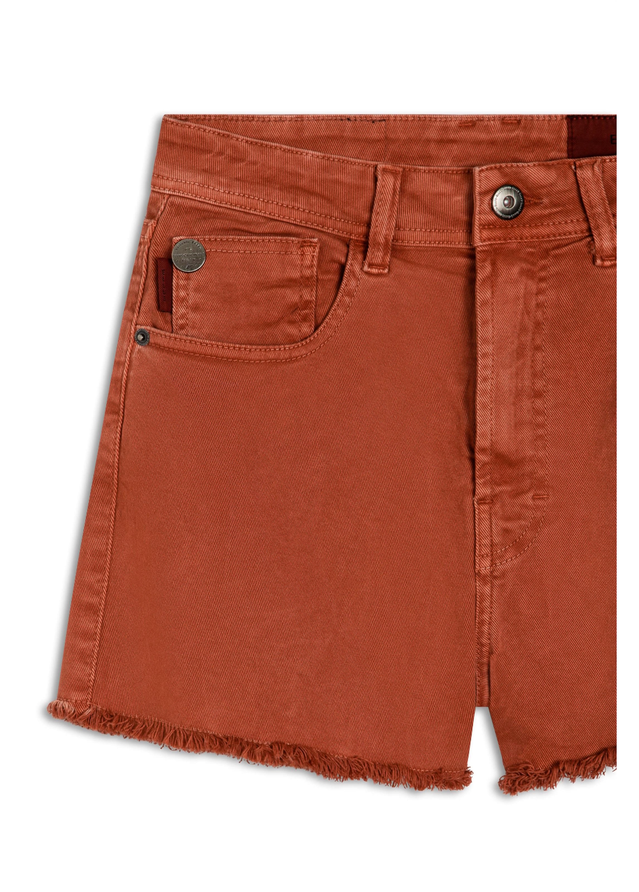 Short Denim Color Boyish Marble Wash Telha Oi23