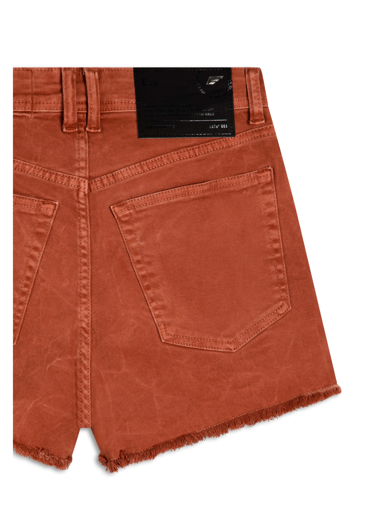 Short Denim Color Boyish Marble Wash Telha Oi23