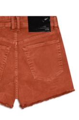 Short Denim Color Boyish Marble Wash Telha Oi23