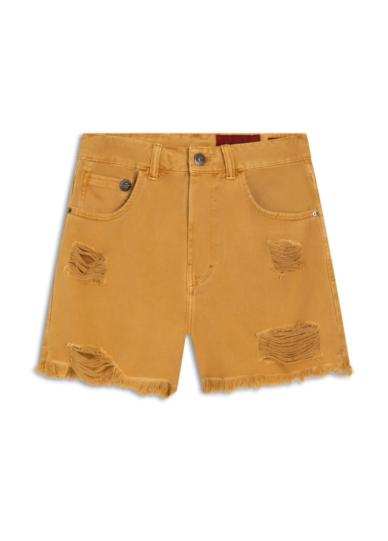 Short Denim Comfort Destroyed Whisky